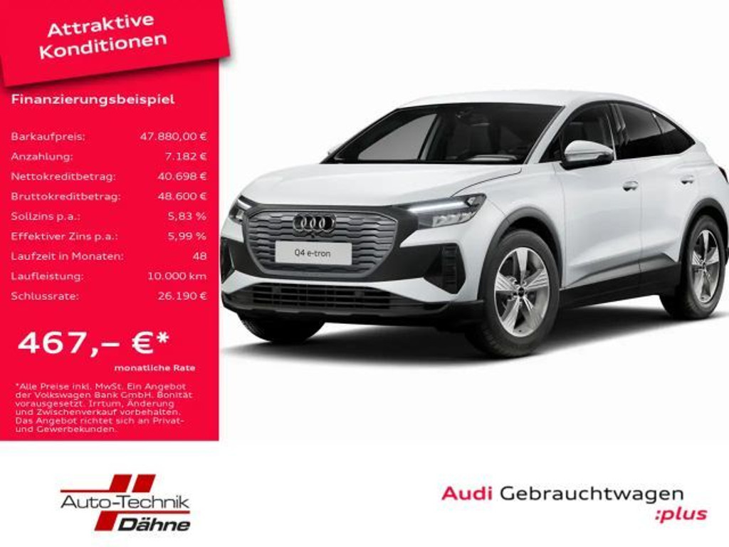 Audi Q4 e-tron 2025 Elektrisch