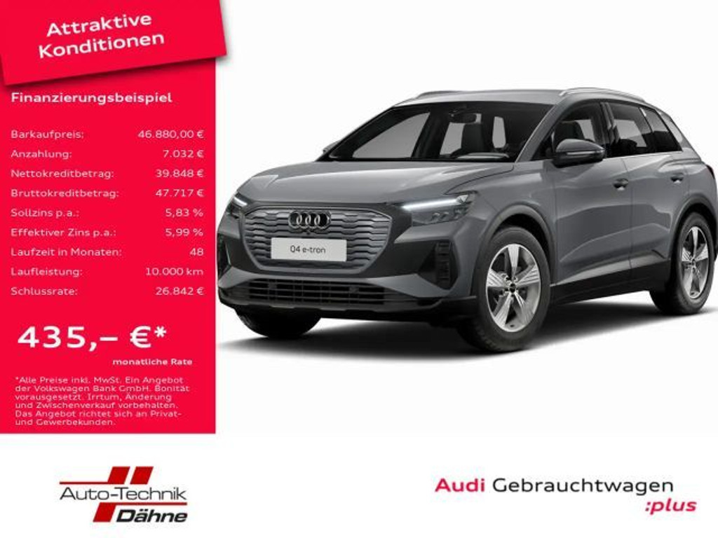 Audi Q4 e-tron 2025 Elektrisch