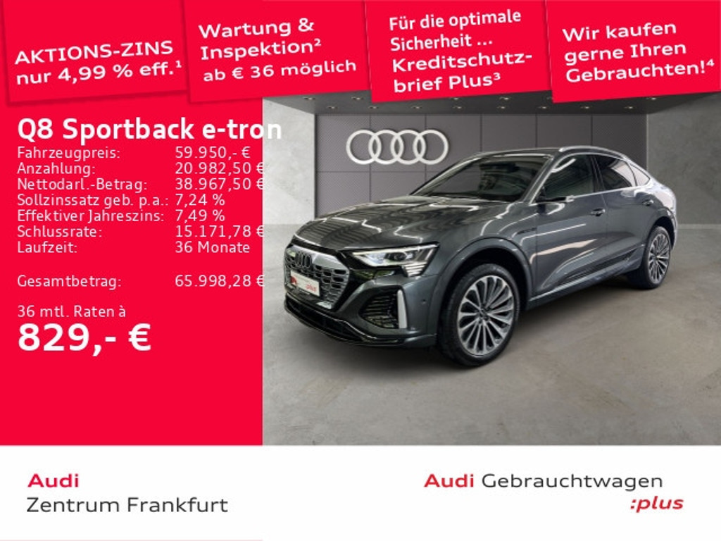 Audi Q8 e-tron 2023 Elektrisch