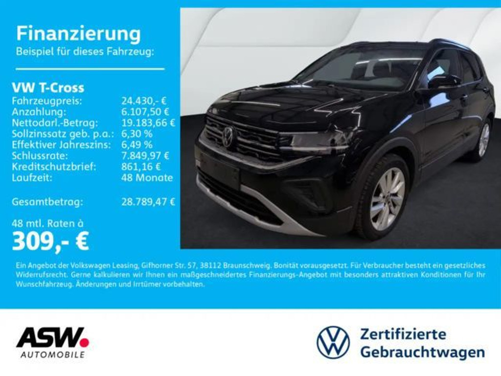 Volkswagen T-Cross 2025 Benzine