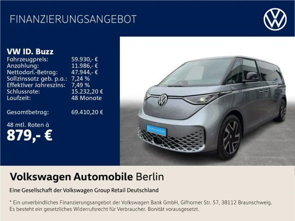 Volkswagen ID. Buzz 2025 Elektrisch