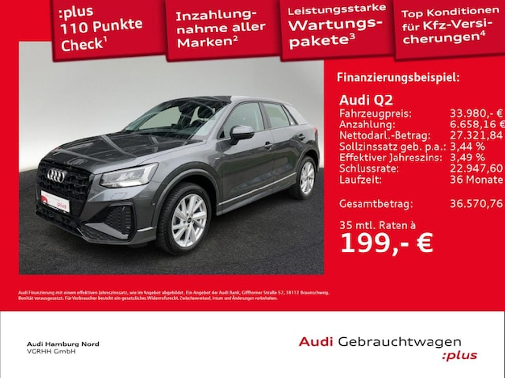 Audi Q2 2025 Benzine