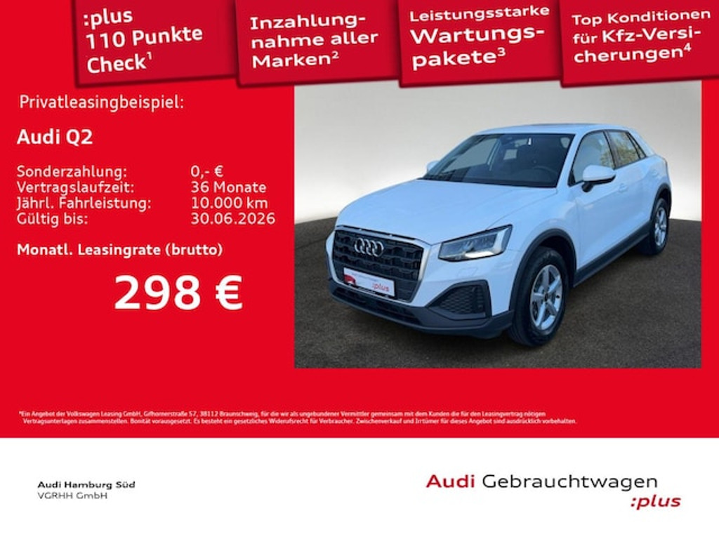 Audi Q2 2025 Benzine