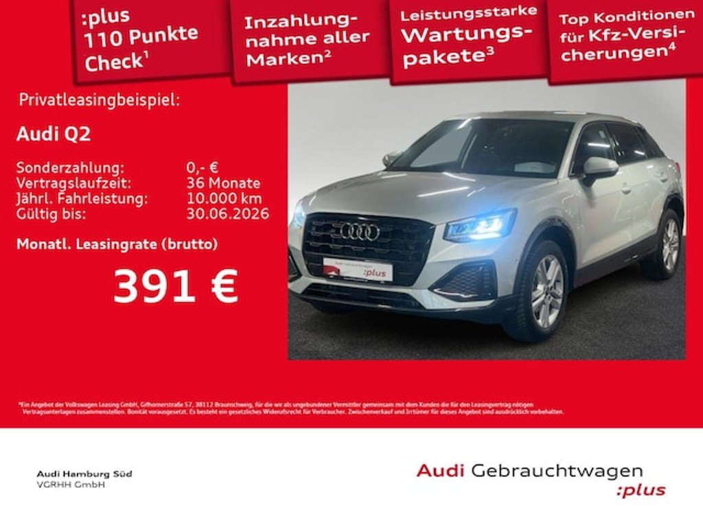 Audi Q2 2025 Benzine
