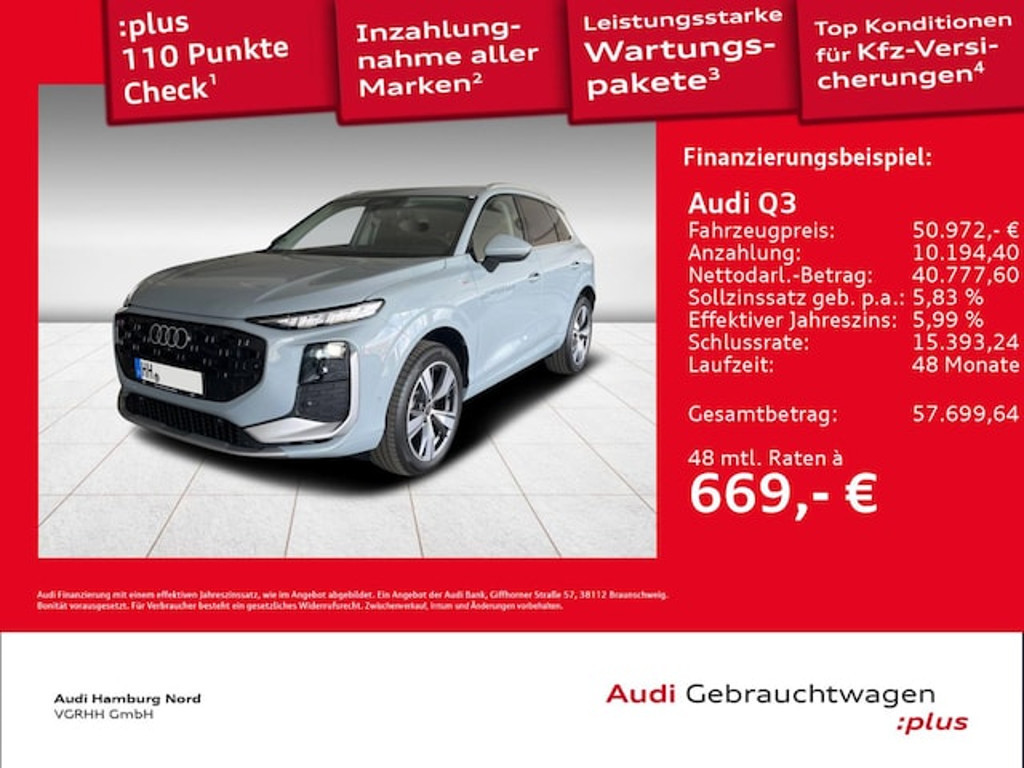 Audi Q3 2026 Benzine
