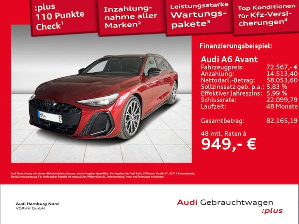 Audi A6 2026 Hybride Benzine