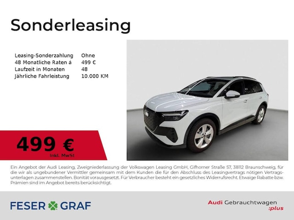 Audi Q4 e-tron 2025 Elektrisch