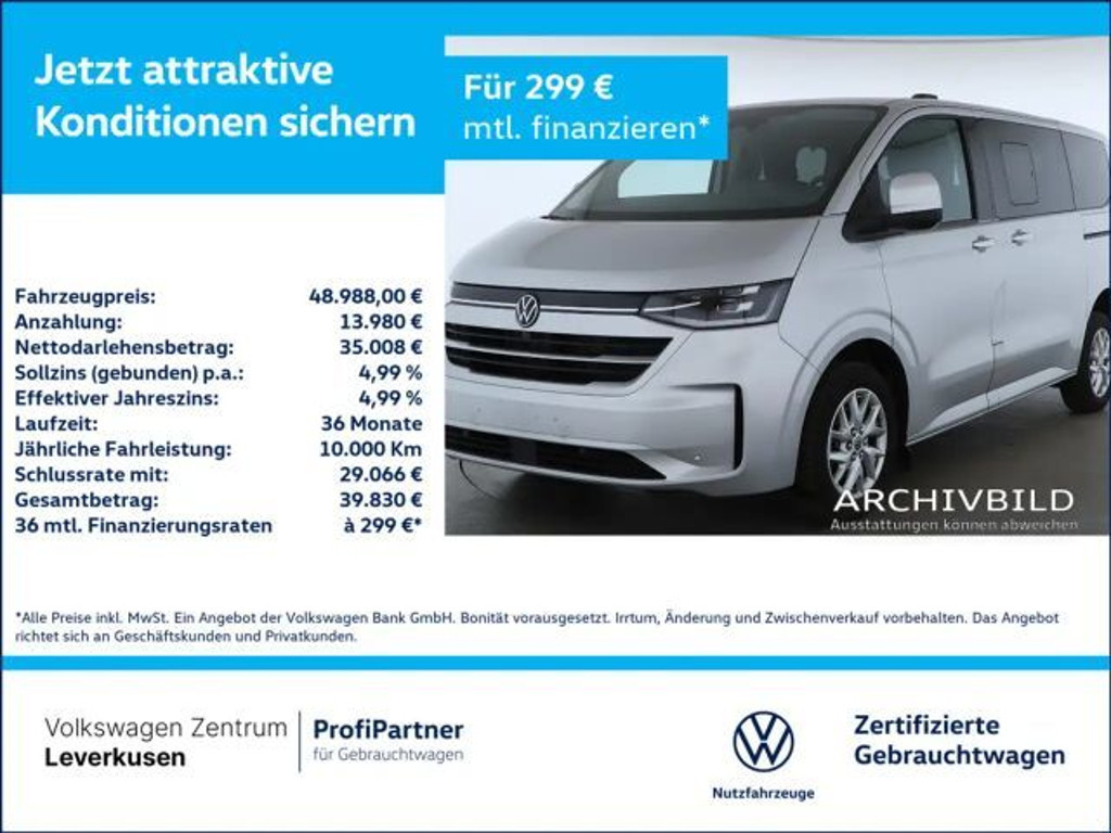 Volkswagen Caravelle 2025 Diesel