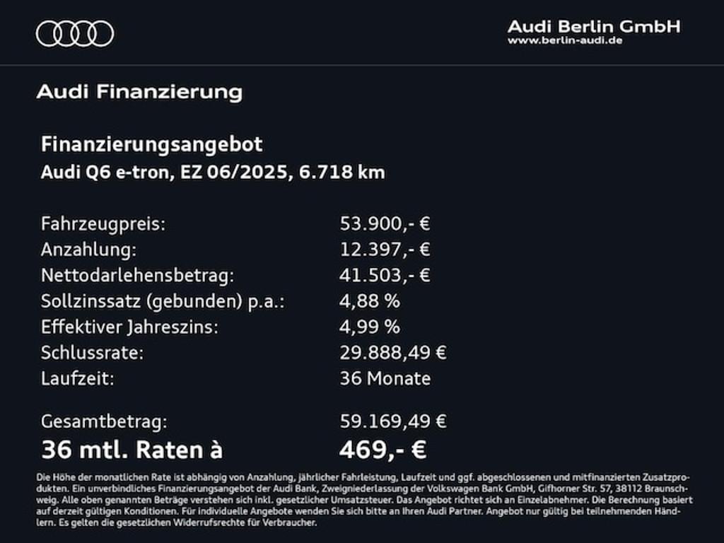 Audi Q6 e-tron