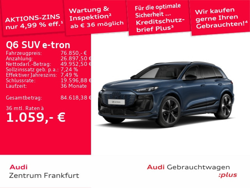 Audi Q6 e-tron 2025 Elektrisch