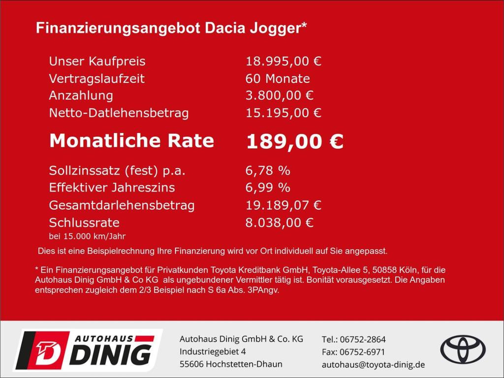Dacia Jogger