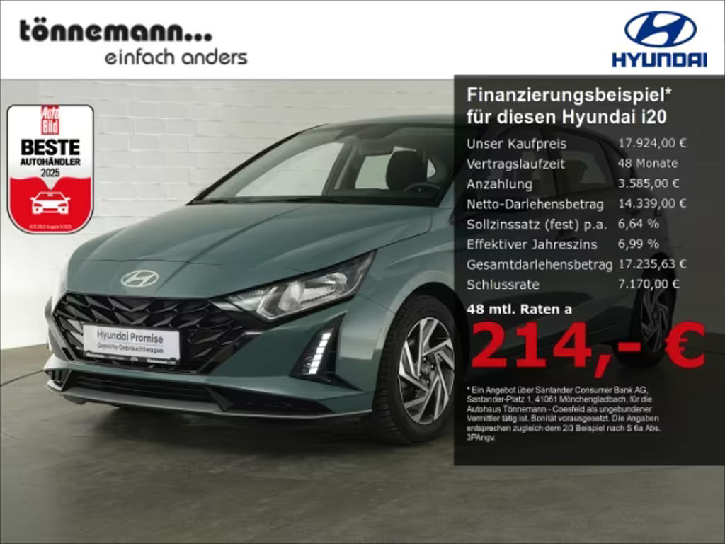 Hyundai i20 2025 Benzine