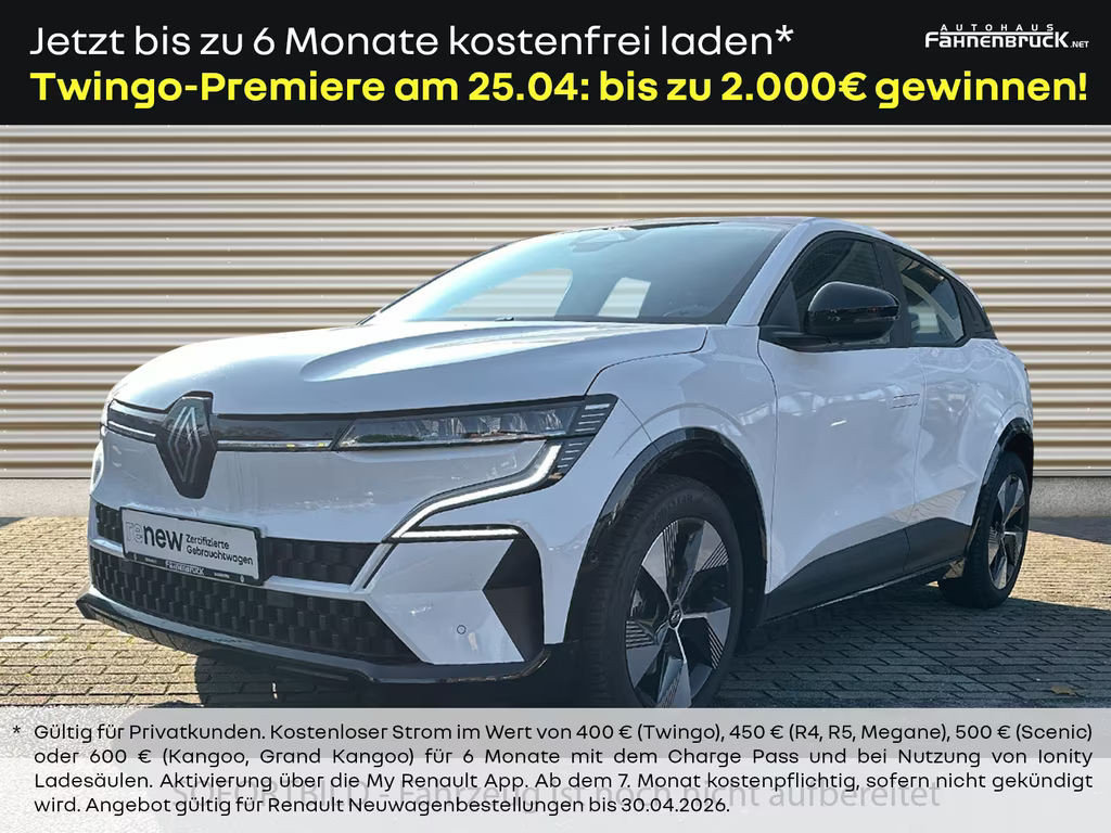 Renault Megane E-Tech 2022 Elektrisch