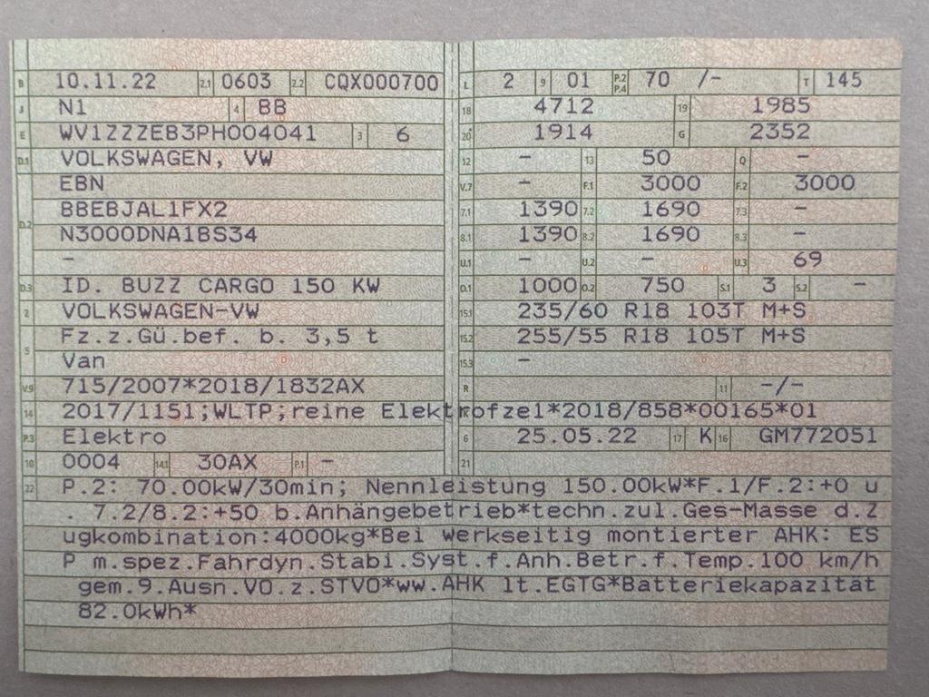 Volkswagen ID. Buzz Cargo