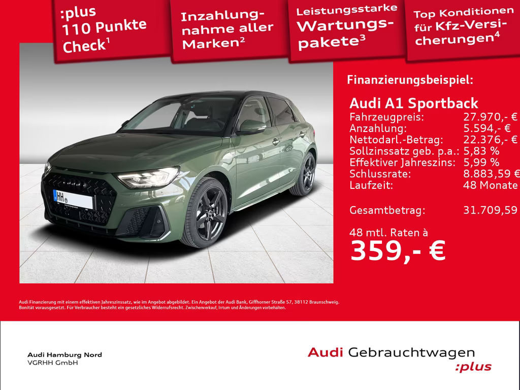 Audi A1 2025 Benzine