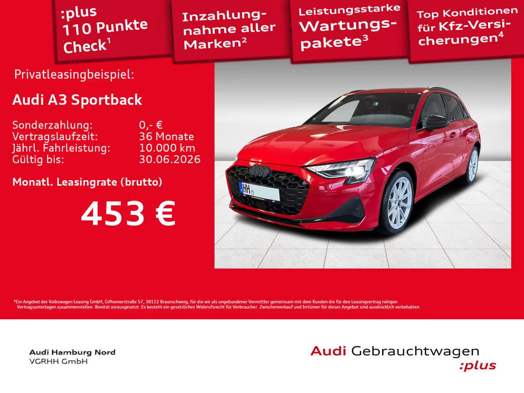 Audi A3 2026 Benzine