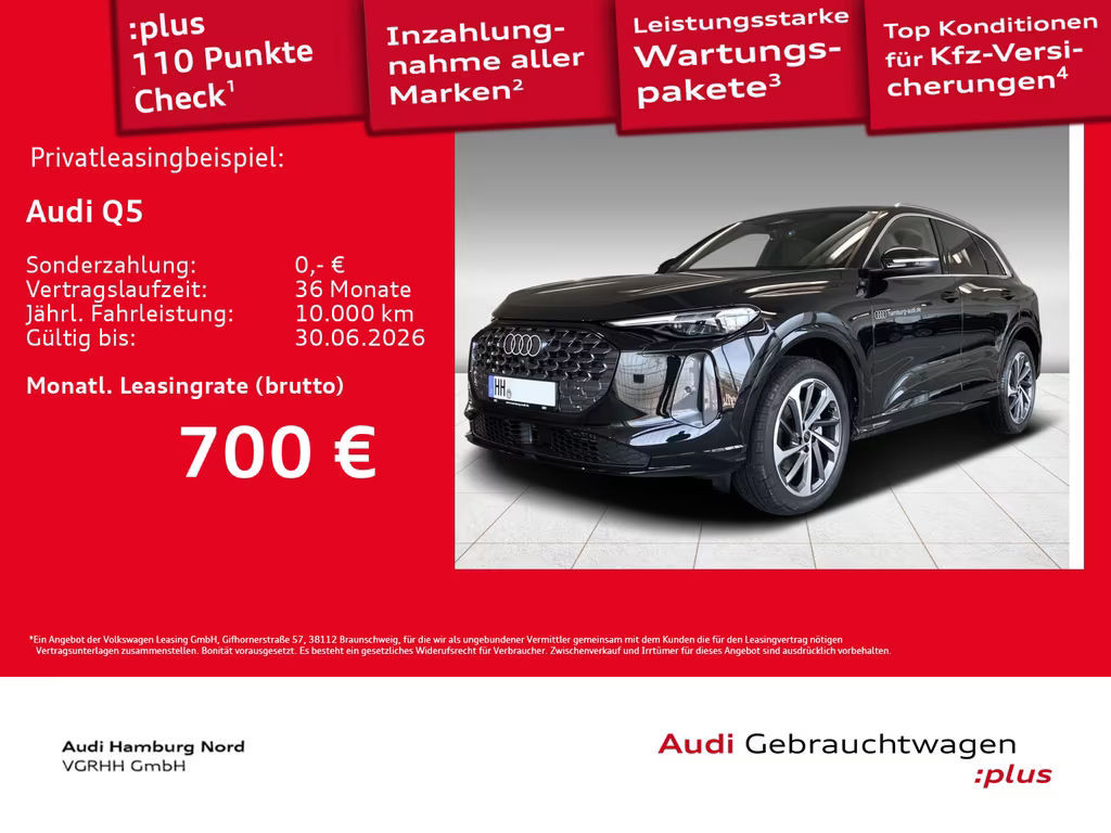Audi Q5 2026 Benzine