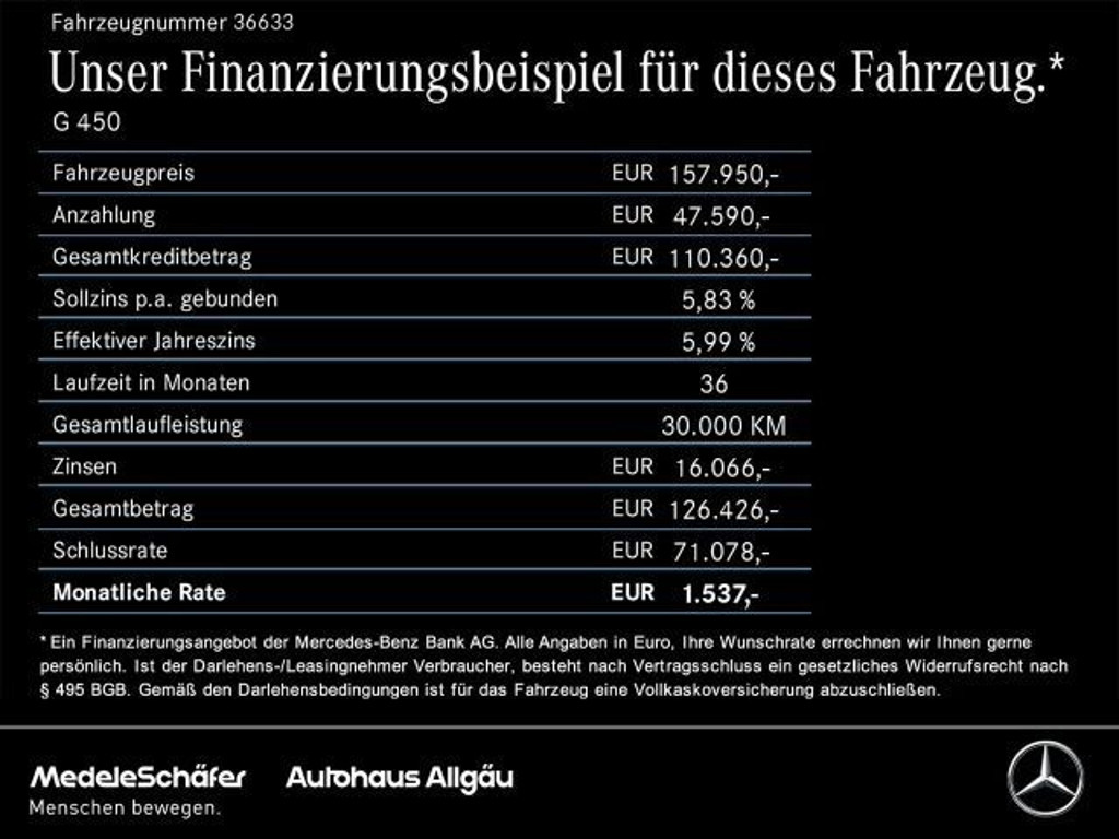 Mercedes-Benz G-Klasse