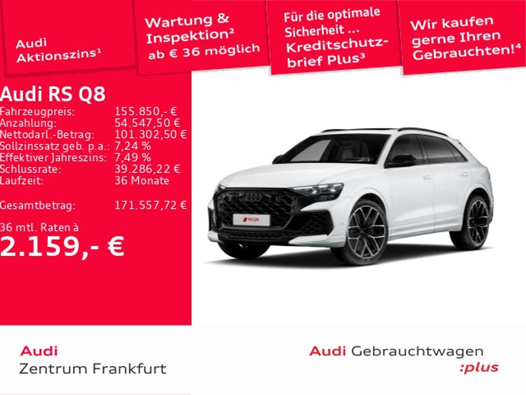 Audi RS Q8 2025 Benzine