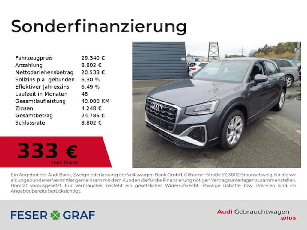 Audi Q2 2025 Benzine