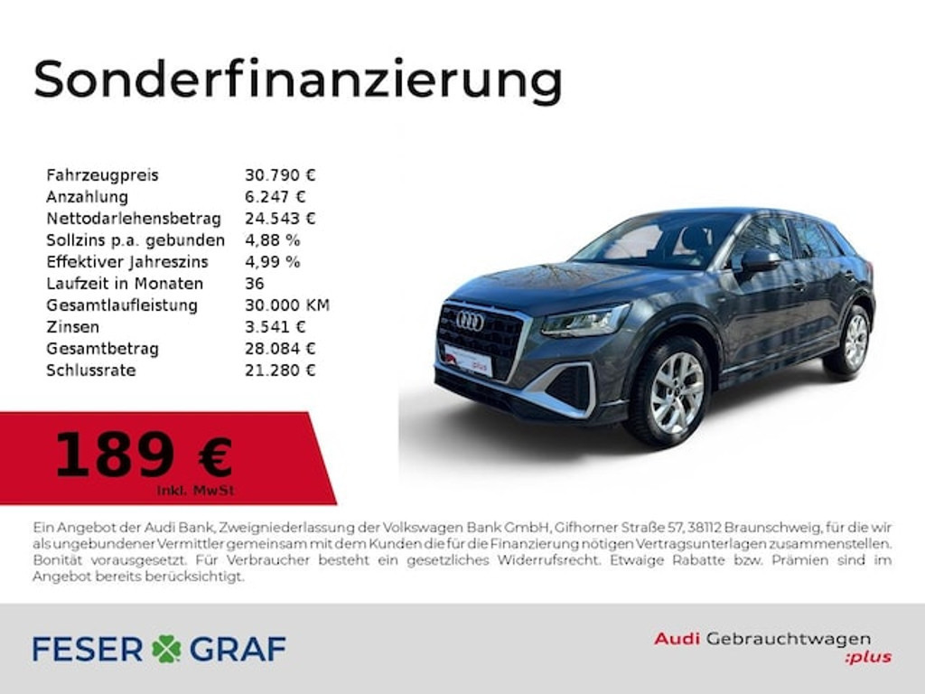 Audi Q2 2025 Benzine