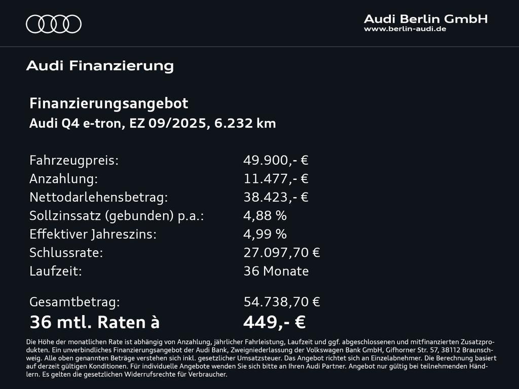 Audi Q4 e-tron