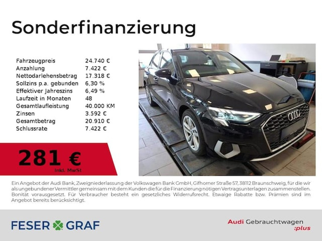 Audi A3 2023 Benzine