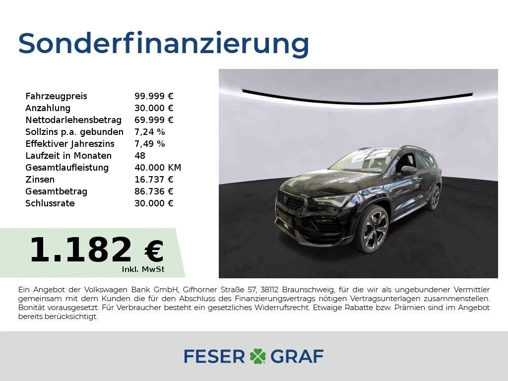 Cupra Ateca 2026 Benzine
