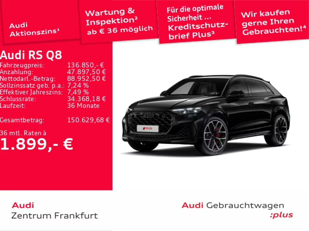 Audi RS Q8 2025 Benzine