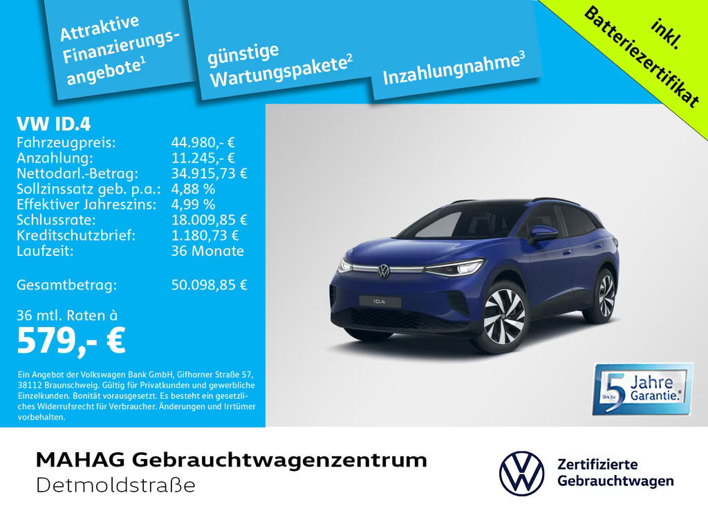 Volkswagen ID.4 2025 Elektrisch