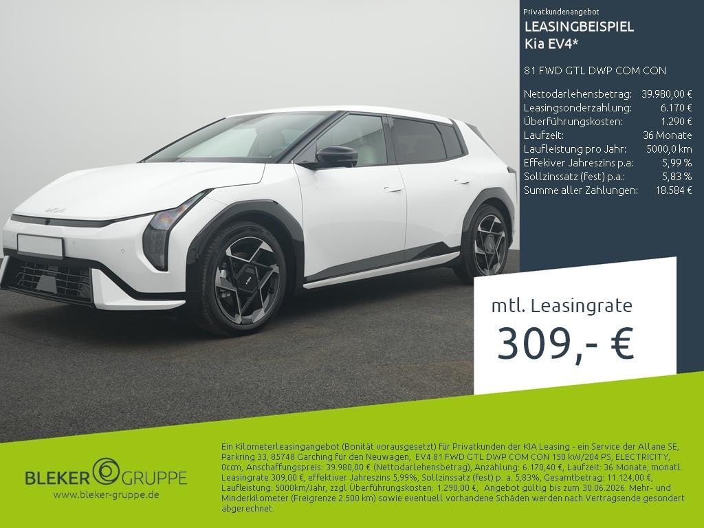 Kia EV4 2026 Elektrisch