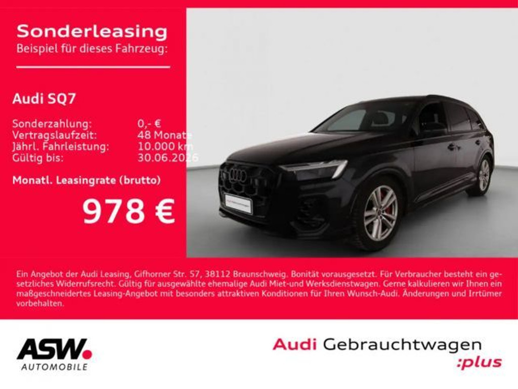 Audi SQ7 2025 Benzine