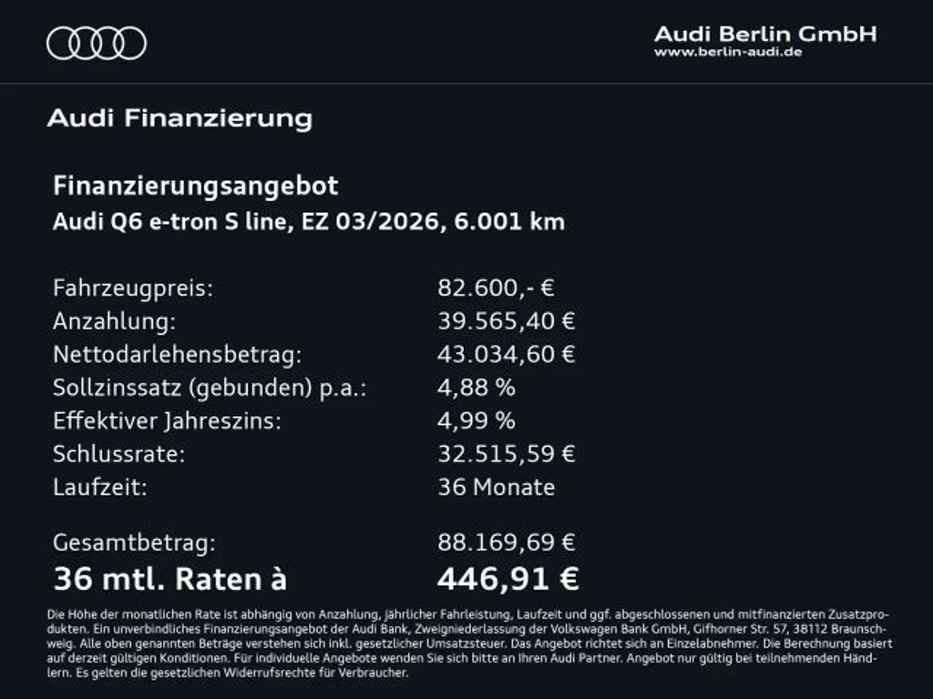 Audi Q6 e-tron
