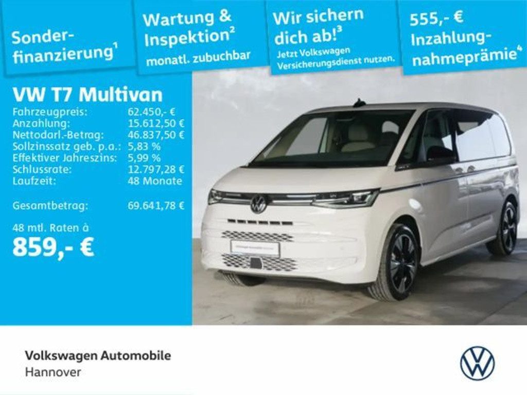 Volkswagen Multivan 2025 Benzine