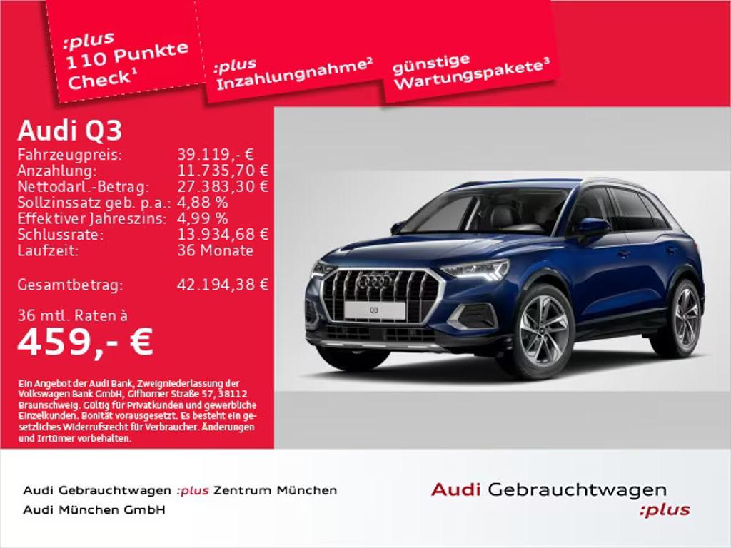 Audi Q3 2025 Benzine