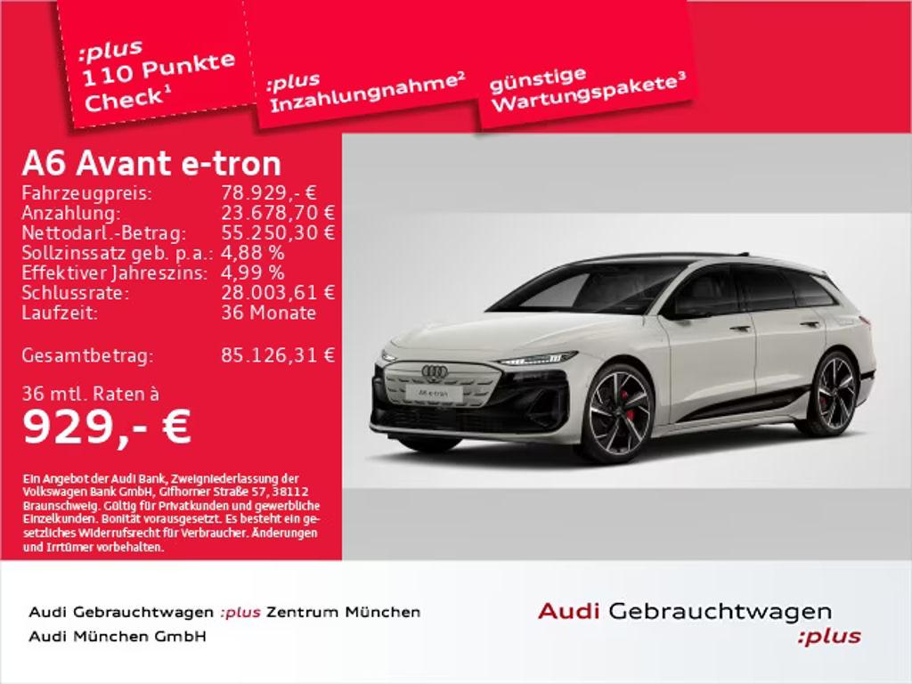 Audi A6 e-tron 2025 Elektrisch