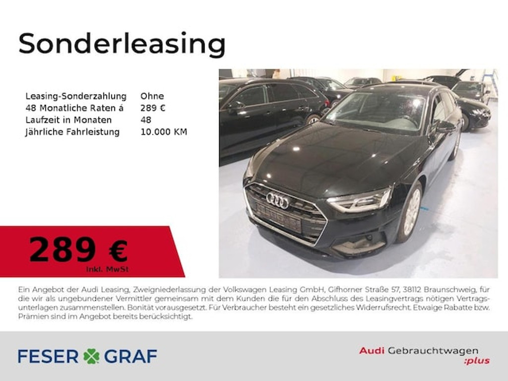 Audi A4 2022 Benzine