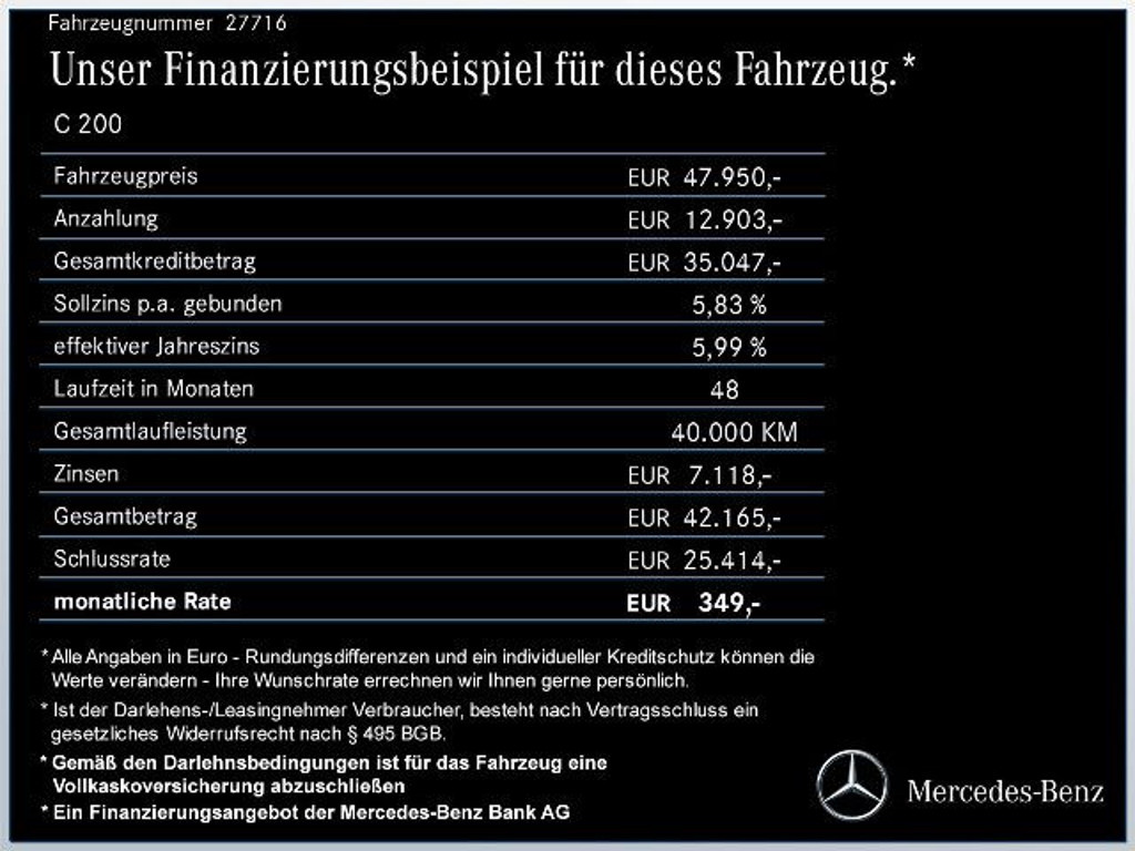 Mercedes-Benz C-Klasse