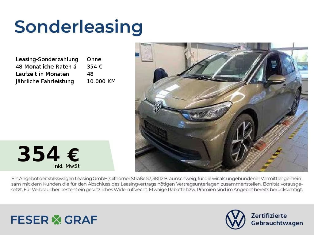 Volkswagen ID.3 2024 Elektrisch