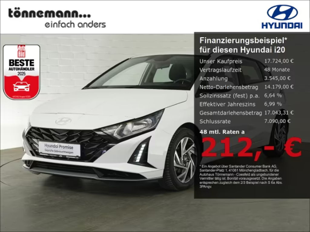 Hyundai i20 2025 Benzine