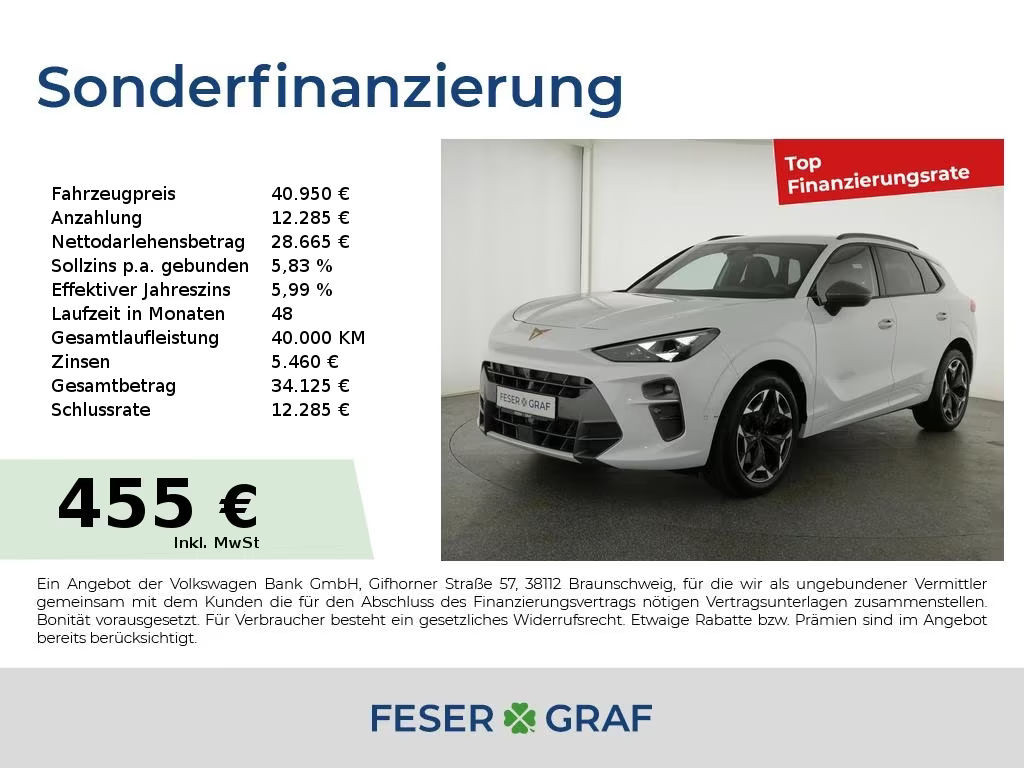 Cupra Terramar 2025 Benzine