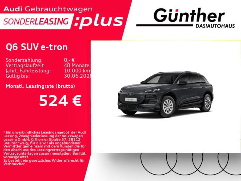 Audi Q6 e-tron 2025 Elektrisch