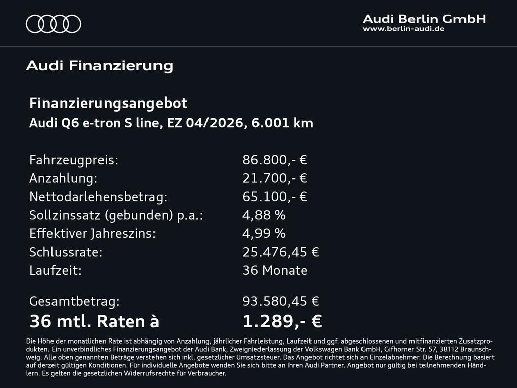 Audi Q6 e-tron