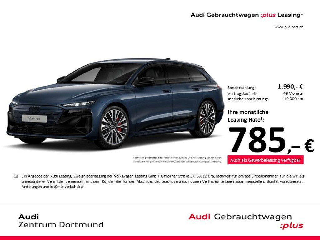 Audi S6 e-tron