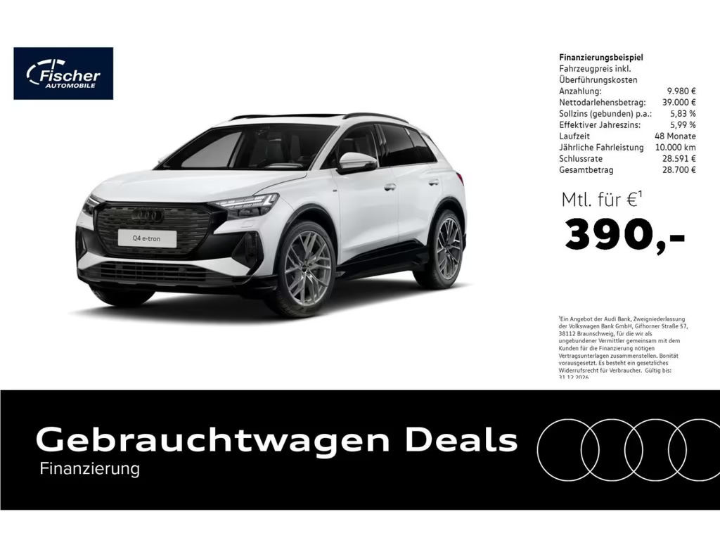 Audi Q4 e-tron 2024 Elektrisch