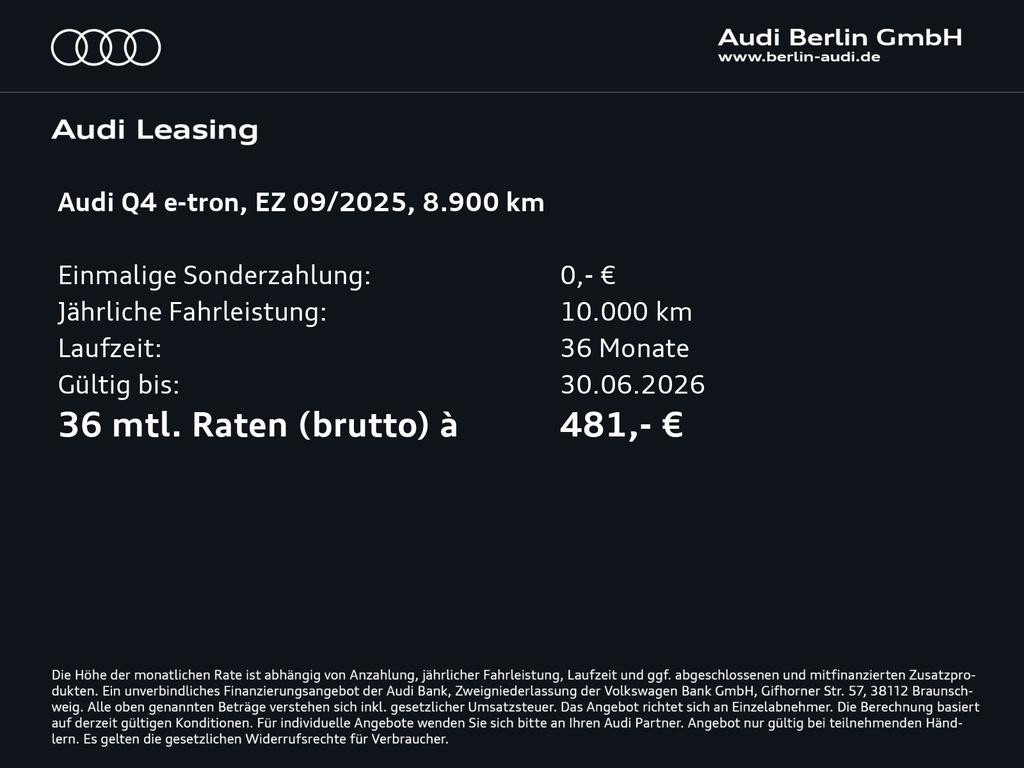 Audi Q4 e-tron