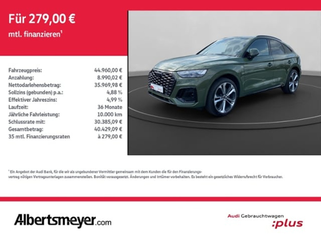 Audi Q5 2022 Benzine