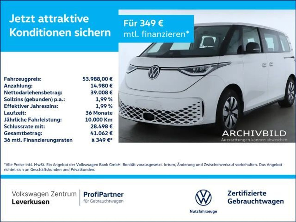 Volkswagen ID. Buzz 2025 Elektrisch