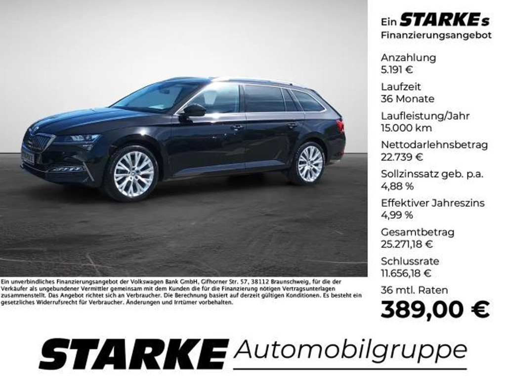 Skoda Superb 2023 Hybride Benzine