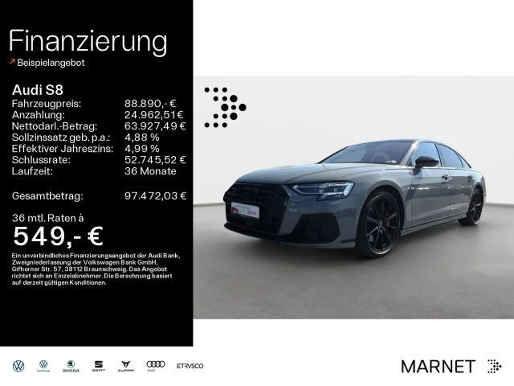 Audi S8 2023 Benzine